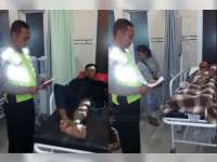 RX King Tabrak Supra Fit di Kalitidu, Dua Pengendara Sama-Sama Terluka