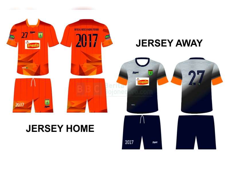 Ini Dia Jersey Dan Susunan Pemain Persibo Bojonegoro Yang Dilaunching Sore Ini