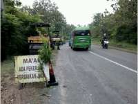 Jalan Nasional Kawasan Hutan Cepu - Blora Mulai Mulus