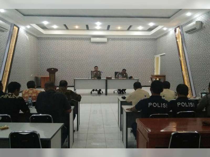 Jelang Ramadan, Polres Bojonegoro Gelar Rakor Satgas Ketahanan Pangan