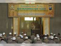 Peringati Isra' Mi’raj, Kapolres Bojonegoro Ajak Anggota Tingkatkan Keimanan