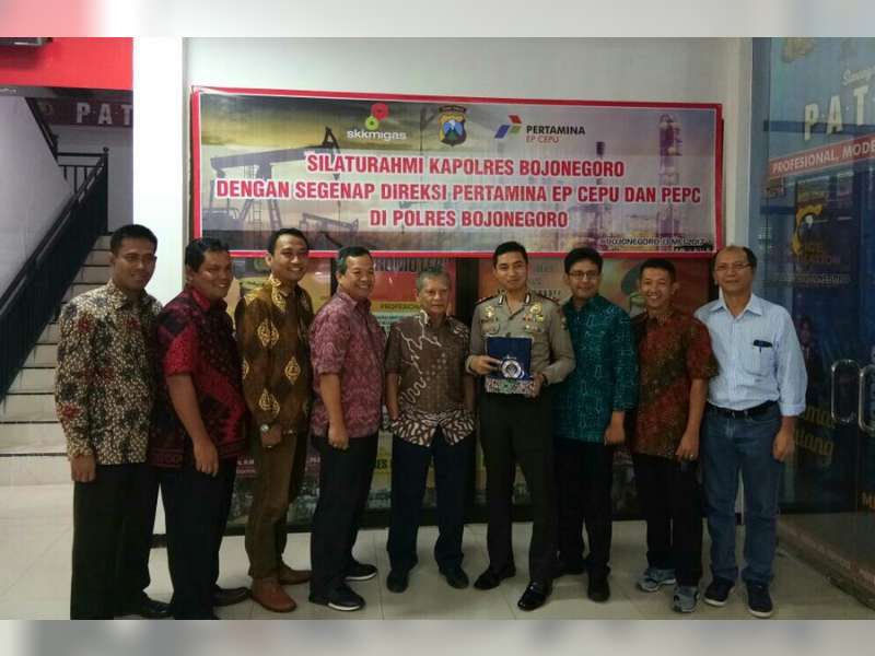Pertamina EP Cepu Lakukan Kunjungan ke Polres Bojonegoro