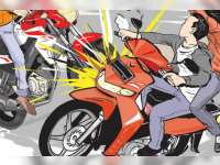 Di Padangan, Mega Pro Seruduk Honda Beat Dari Belakang, Tiga Orang Luka-Luka