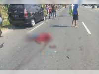 Kecelakaan Antara Vixion dan Avanza di Padangan, Pengendara Vixion Meninggal Dunia di TKP