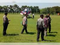 Gus Ipul Tiba di Bojonegoro Menggunakan Heli