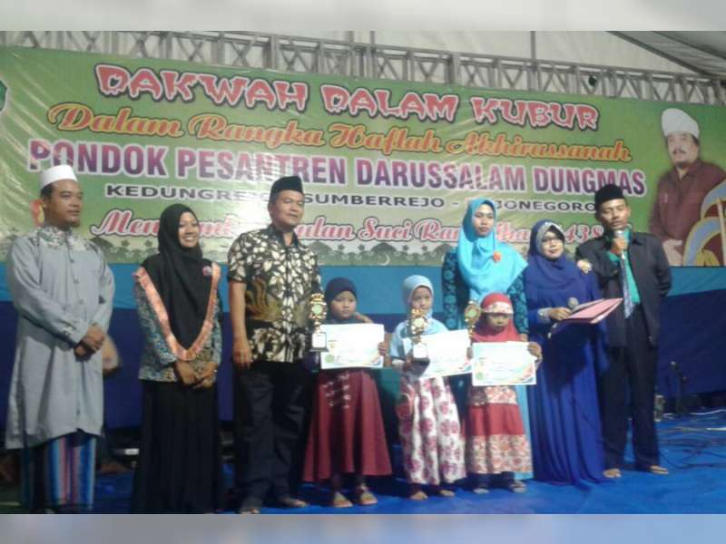 Kuswiyanto  Hadiri Dakwah Dalam Kubur di Ponpes Darussalam Sumberrejo