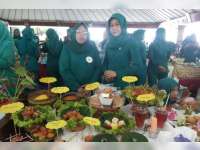 Kreatif, PKK  Olah Menu Bahan Lokal Jadi Beragam Olahan Makanan