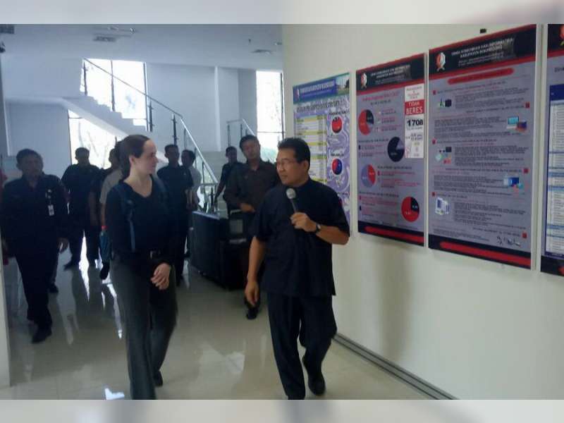 Kunjungan Kerja Manajer Sub National OGP Internasional di Bojonegoro