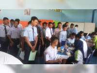 42 Sekolah Sejatim Ikut Tes Rekrutment AHM Honda di SMKN Baureno
