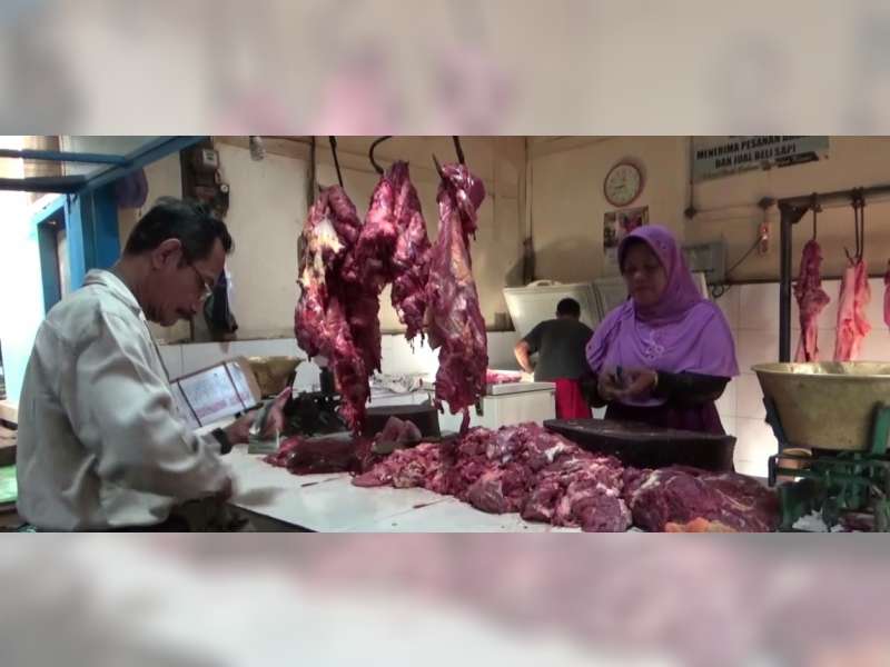 H - 1 Ramadan, Harga Daging Masih Stabil