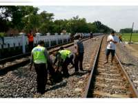 Lelaki Tak Dikenal Tewas Ditabrak Kereta Api di Sumberrejo