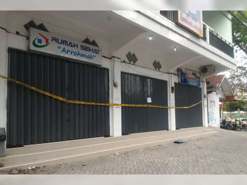 Polres Bojonegoro Sore Ini Segel Ruko Rumah Sehat Arrohmah