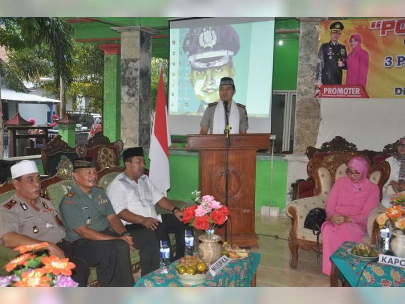 Kapolres Bojonegoro Safari Ramadan di Desa Jono Temayang