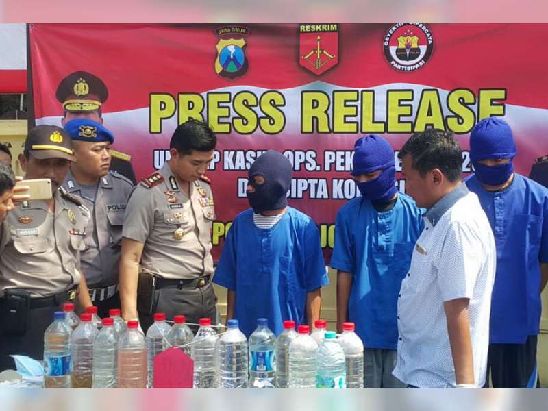 Polisi Amankan Tiga Pencuri Spesialis Sepada Pancal, Yang Lakukan Pencurian di 34 TKP Berbeda