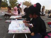 Ngabuburit dengan Nyeketsa Bareng Komunitas LAB