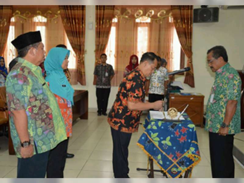 Bupati Blora Djoko Nugroho Lantik 27 Pejabat Baru