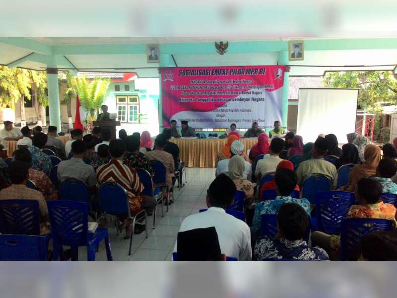 Kuswiyanto Sosialisasi Empat Pilar Kebangsaan di Kalitidu