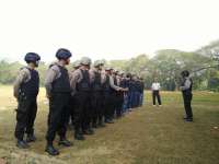 Tim Perlawanan Teror Polres Bojonegoro Latihan Dasar ke Watukosek