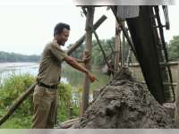 Dinas ESDM Jateng Sidak Tambang Pasir Ilegal di  Bengawan Solo Wilayah Cepu