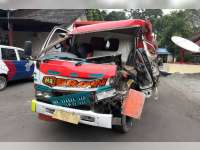 Diduga Sopir Mengantuk, Dump Truk Tabrak Mrs X, Korban Meninggal di TKP