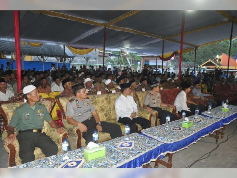 Kapolres Bojonegoro Hadiri Safari Ramadan Bersama Forpimda  di Sumuragung Baureno