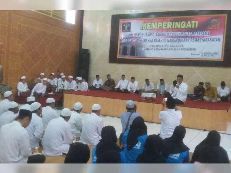 Pak Tris Gelar Buka Bersama Napi Binaan Lapas Bojonegoro