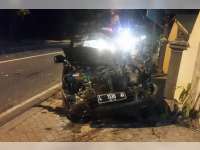 Kurang Hati-Hati Saat Belok, 4 Kendaraan Terlibat Kecelakaan Beruntun di Balen