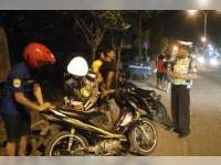 Polres Bojonegoro Tilang 225 Supporter Pelanggar Lalu Lintas, 147 Motor Ditahan