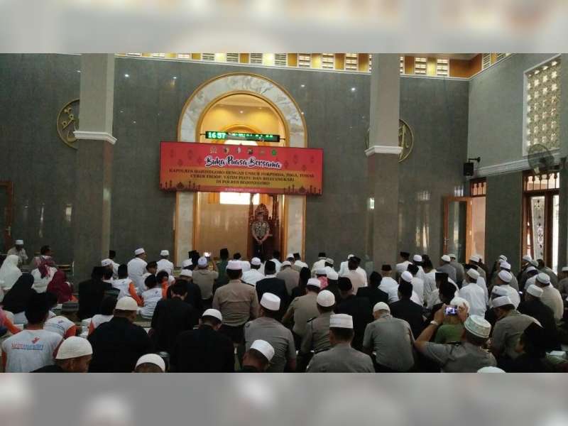 Pererat Silaturrahim dan Tingkatkan Soliditas, Polres Bojonegoro Gelar Buka Puasa Bersama