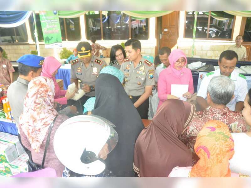Pasar Murah di Halaman Polres Bojonegoro Diperpanjang Hingga 20 Juni 2017