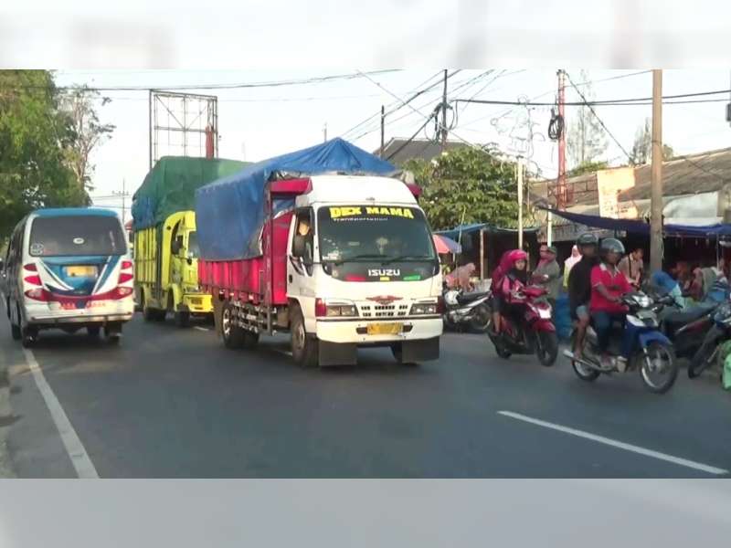 Dishub Tindak Tegas Truk Barang yang Melintas Jelang Lebaran