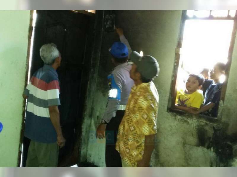 Akibat Korsleting Listrik, Ruma Milik Warga Kepohbaru Nyaris Terbakar