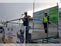 Anggota Pengamanan Proyek JTB, Laksanakan Apel Siaga Pengaman Libur Lebaran