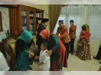 Kapolres Bojonegoro Ajak Seluruh Pejabat Utama Halal Bihalal ke Bupati