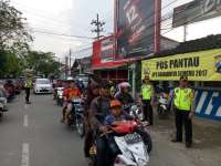 Kapolres Bojonegoro Turun Langsung ke Lapangan Pantau Arus Lalu Lintas