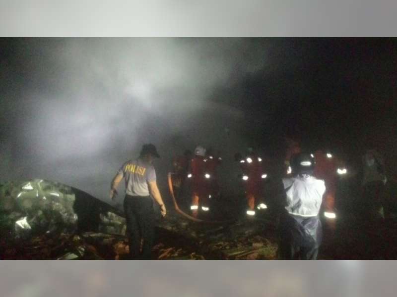 Satu Rumah di Blora Ludes Terbakar