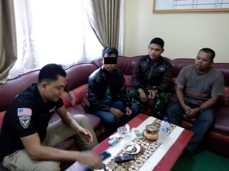 Kapolsek Gayam Berinisiatif Amankan Dulu, Warga Gayam Diduga Pelaku Hate Speech