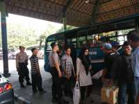 Lebaran H+4 Keberangkatan Penumpang Dari Terminal Rajkwesi Mulai Alami Penurunan