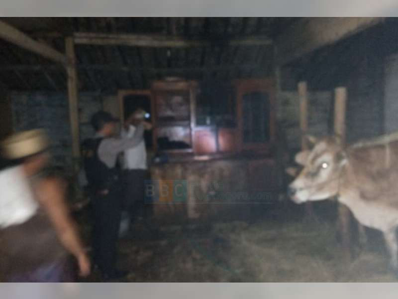 Ditinggal Solat Maghrib ke Musala, Rumah Warga Malo Nyaris Terbakar