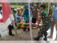 Ambil Lajur Kanan, Honda Beat Ditabrak Suzuki Carry, Pengendara Motor Patah Kaki