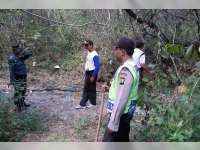 Polsek Ngambon Lakukan Pencarian Kunci Kontak Mobil Honda Mobilio di Hutan Ngambon