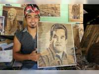 Sri Mulyanto, Sulap Pelepah Pisang Jadi Karya Seni