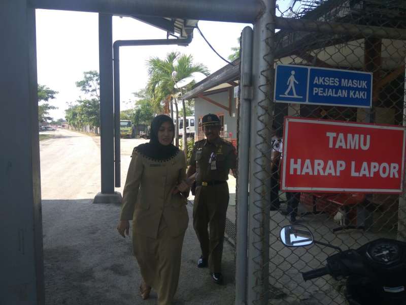 Camat Kota Sigap Datangi Lapangan PAD A Sukowati JOB PPEJ Pasca Kebocoran Gas