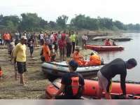 Tim SAR Gabungan dan BASARNAS Mulai Lakukan Pencariann Korban Anak Tenggelam di Ngraho