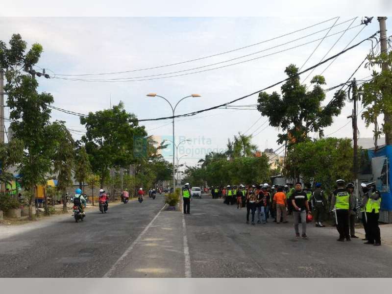 Polres Bojonegoro Tindak 115 Suporter Pelanggar Lalu-Lintas, 89 Unit Sepeda Motor Ditahan