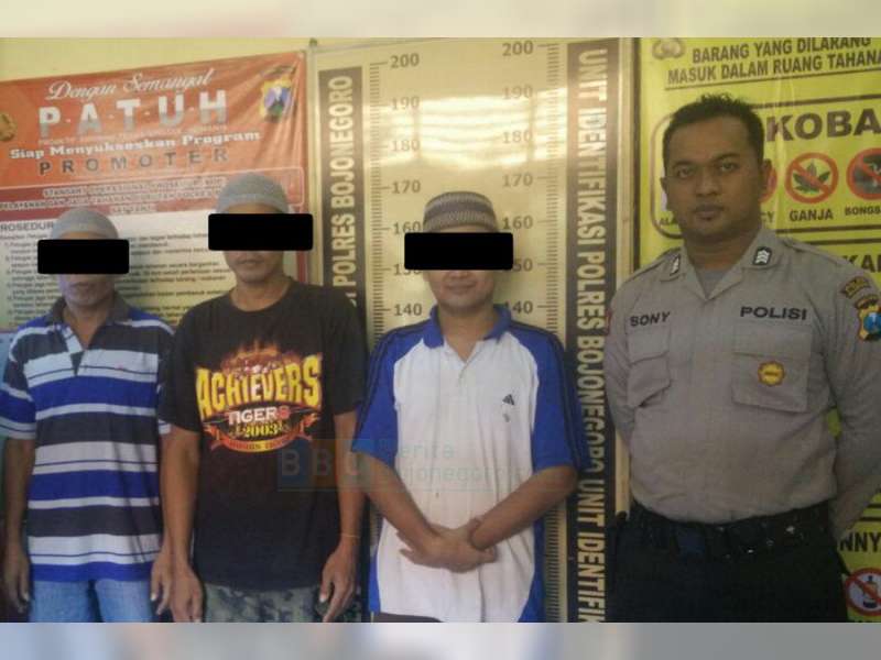 Polres Bojonegoro Limpahkan 3 Orang Tahanan ke JPU Kejaksaan Negeri