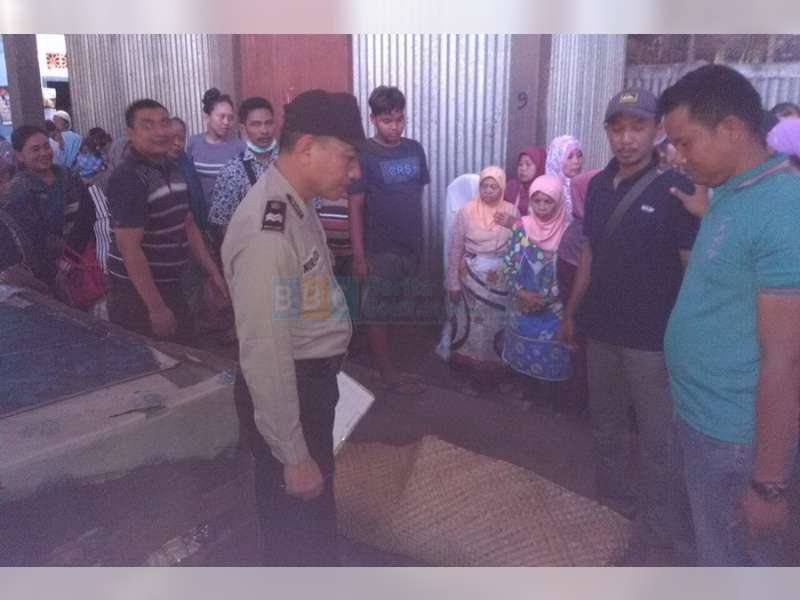 Diduga Penyakit Jantung Kambuh, Seorang Pedagang Meninggal di Pasar Kota Bojonegoro