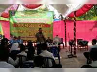 Unit Dikyasa Polres Bojonegoro Sosialisasikan Keselamatan Berlalu Lintas Pada Murid Baru