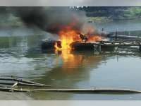 Polres Bojonegoro Tindak Penambang Pasir Mekanik Ilegal, di Sungai Bengawan Solo