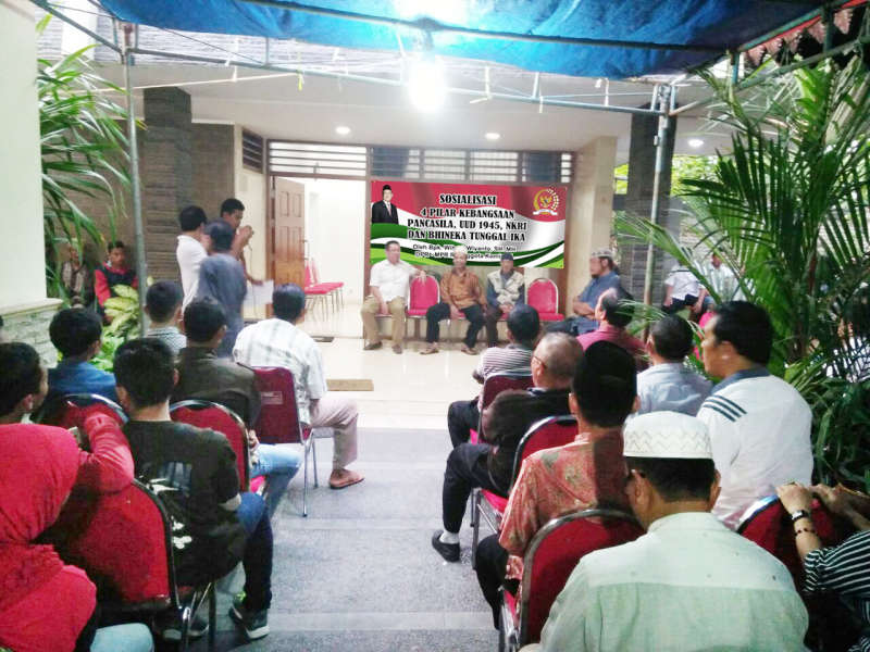 Sosialisasi 4 Pilar Wihadi Wiyanto di Trucuk Berjalan Lancar